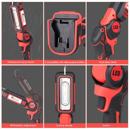 LED Work Light for Milwaukee M18 18V Battery