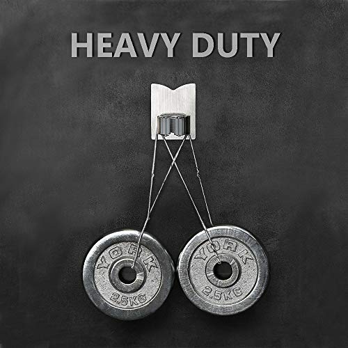 Stainless Steel Mop Broom Holder Organizer (2 Count)