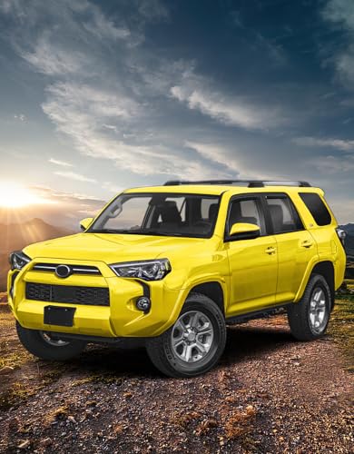 in Channel Window Visors Rain Guards for Toyota 4Runner 2010
