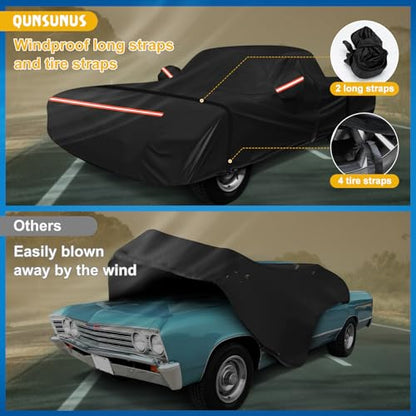 QUNSUNUS Car Cover for Chevrolet El Camino 1964