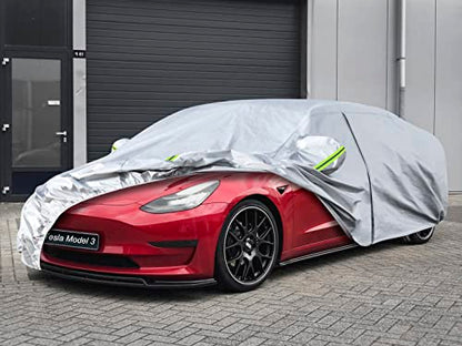 Waterproof Car Cover Custom Fit Tesla Model 3 2017