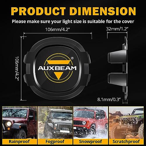 4 in P4 Series LED Pod Cover (2 Count)
