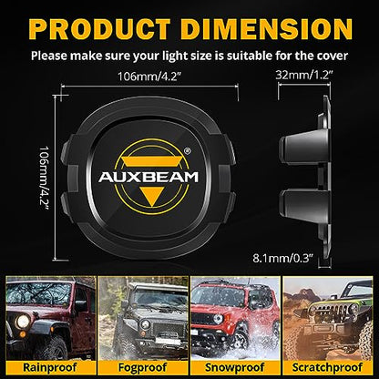 4 in P4 Series LED Pod Cover (2 Count)