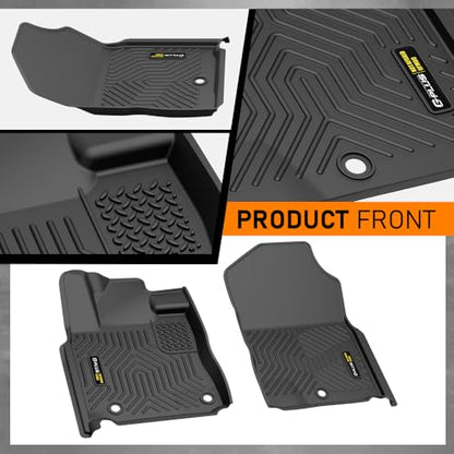 TPE Floor Mats Fit for Toyota Tundra CrewMax Cab 2014