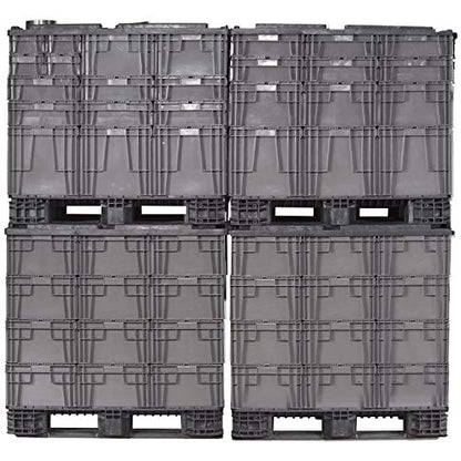SW4815080201000 Plastic Straight Wall Storage Container Tote