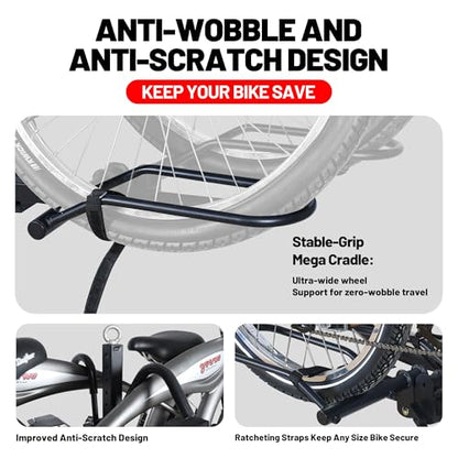 Foldable 2 Bike Rack (2 Count)