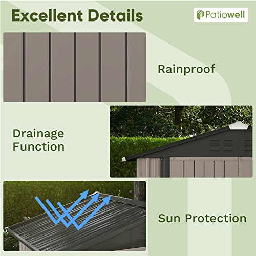6x4 FT Outdoor Storage Shed