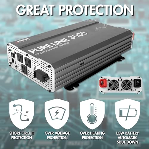 EL3810 Pure Line Inverter 3000 Watt Pure Sine Wave Power Inverter