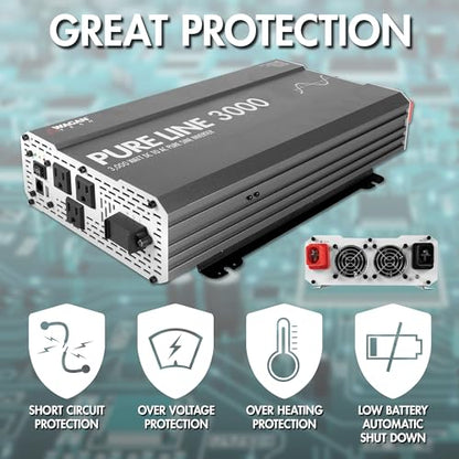 EL3810 Pure Line Inverter 3000 Watt Pure Sine Wave Power Inverter