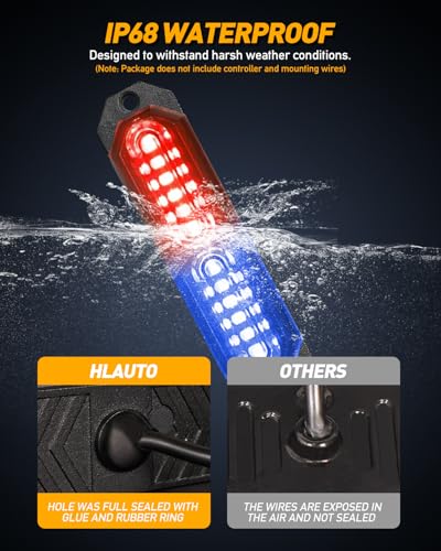 1200T Emergency Strobe Grille Lights (8 Count)