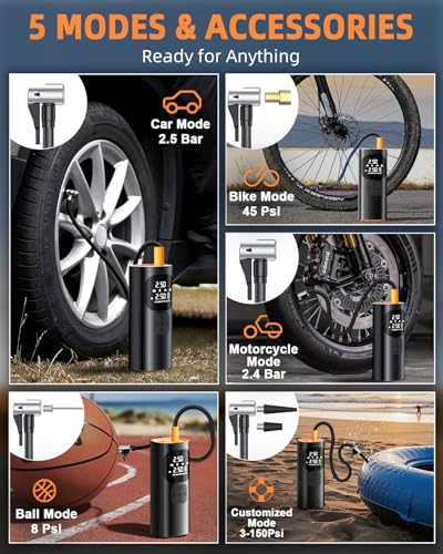 Tire Inflator Portable Air Compressor