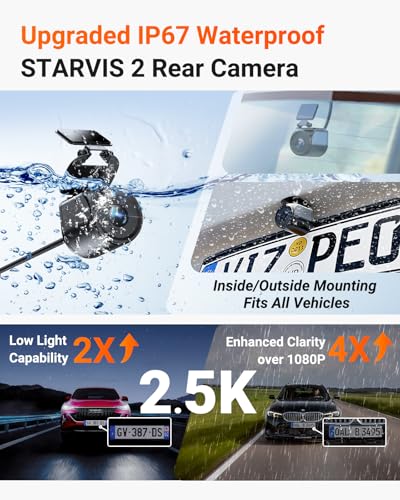 N4 Pro S 4K 3 Channel Dash Cam