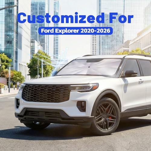 Car Windshield Sun Shade Umbrella for Ford Explorer 2020