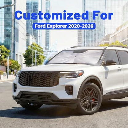 Car Windshield Sun Shade Umbrella for Ford Explorer 2020