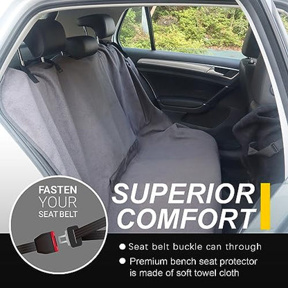 Back Seat Cover for Car Trucks Van SUV Jeep