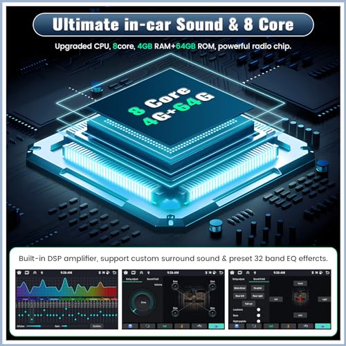8 Core 4G+64G Car Stereo for Hyundai Tucson 2015