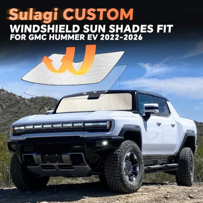 Windshield Sun Shade for GMC Hummer EV 2022