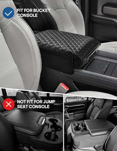 Center Console Cover Compatible with 2019
