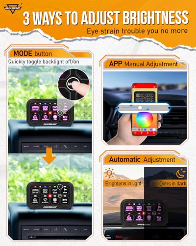 8 Gang Switch Panel Bluetooth RGB AC