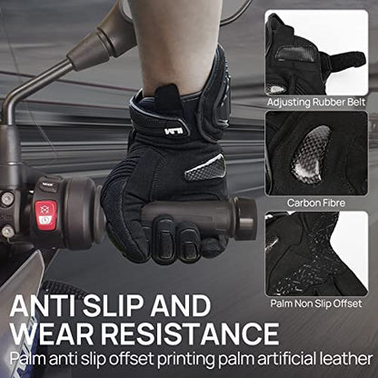 Motorcycle Gloves for Men Women Touchscreen Riding Gloves WD01