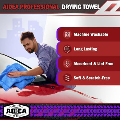 Microfiber Towels for Cars (4 Count)
