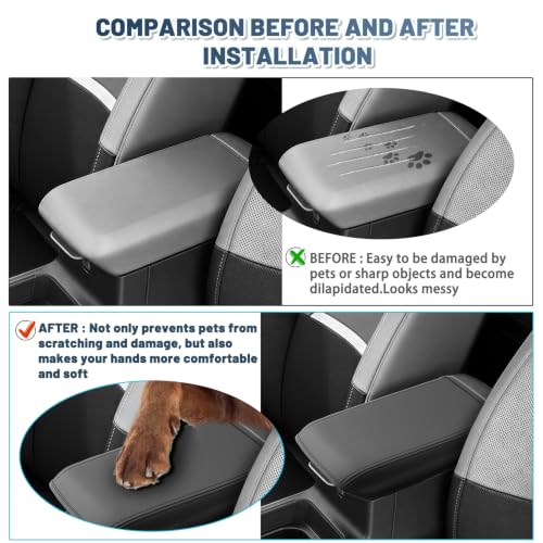 2027 Seltos Armrest Cover for 2027 Kia Seltos Accessories Soft Comfy Center Console Lid Protector Compatible with 2027 Kia Seltos