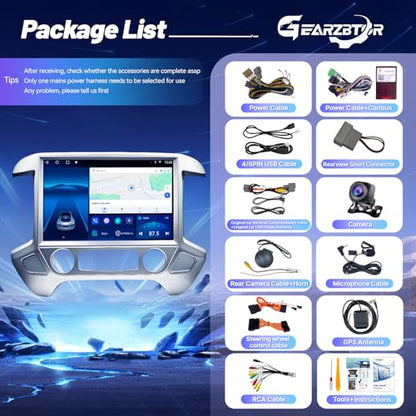 13.1" 8Core 4+64G Radio for Chevy Silverado GMC Sierra 2014