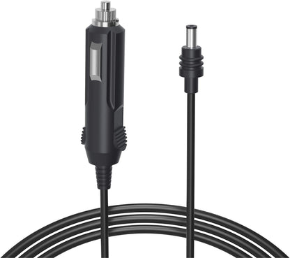 DC to Car Charger Power Cable for Starlink Mini 3M/10FT, 100W 20V/5A Output, Support 12~48V Cigarette Lighter, 19AWG Cord, Waterproof Barrel Jack for Outdoor Use, Car, RV, Truck, Boat