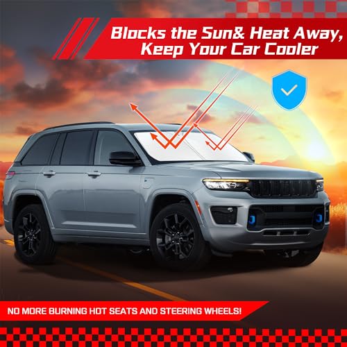 Windshield Sun Shade for Jeep Grand Cherokee 2011