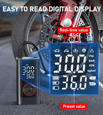 Tire Inflator Portable Air Compressor