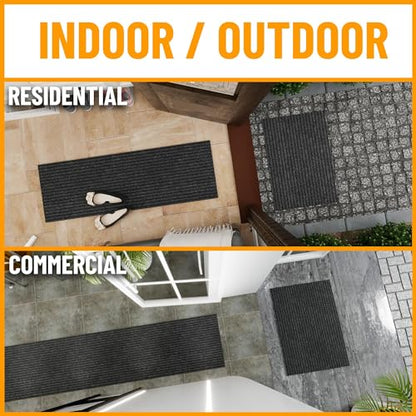 2'7" x 16' Hallway Runner with Scraper Pile