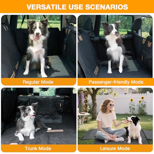 Dog Car Seat Cover for Back Seat
