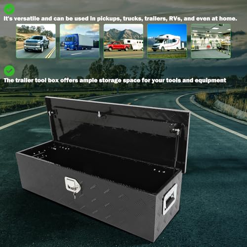 39 Inch Aluminum Heavy Duty Truck Bed Tool Box