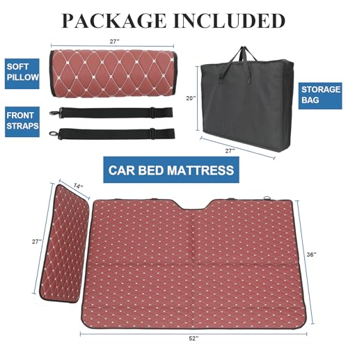 Non Inflatable Truck Back Seat Bed Mattress