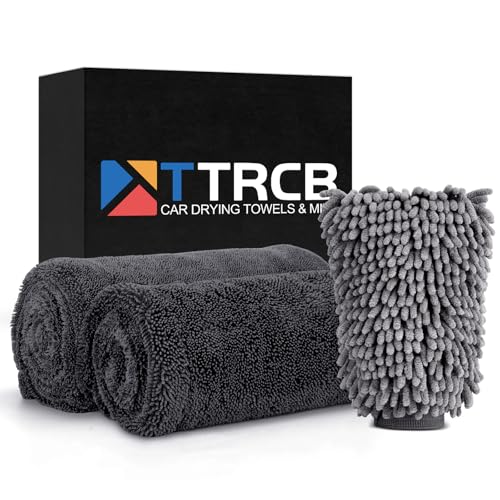 2 Pack 1300 GSM Car Drying Towels (4 Count)