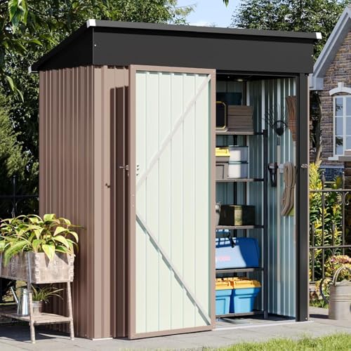 5x3 ft Outdoor Storage Shed