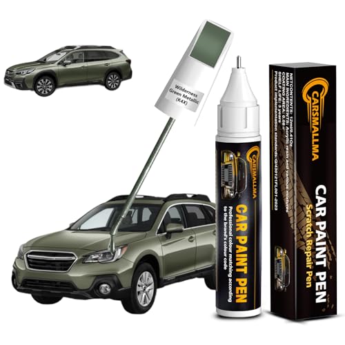K4X Wilderness Green Metallic Car Touch Up Paint for Subaru