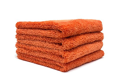 Korean Plush Premium Edgeless Microfiber Detailing Towels (4 Count)