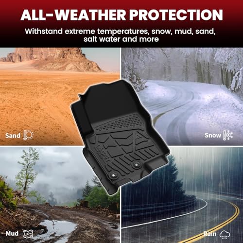 Floor Mats for Nissan Frontier King Cab 2009 (2 Count)