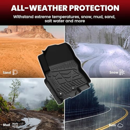 Floor Mats for Nissan Frontier King Cab 2009 (2 Count)