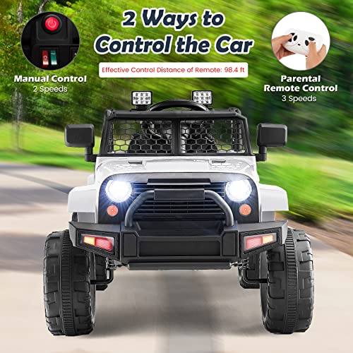Ride on Car 12V Battery Powered Truck Vehicle with Remote Control