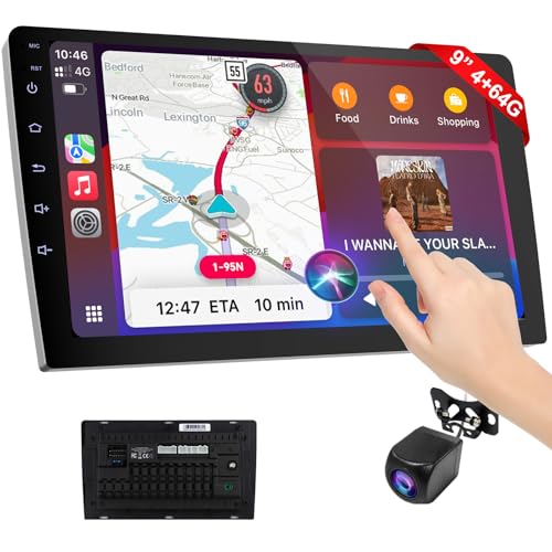 9 Inch Cars Radio with Apple Carplay and Android Auto