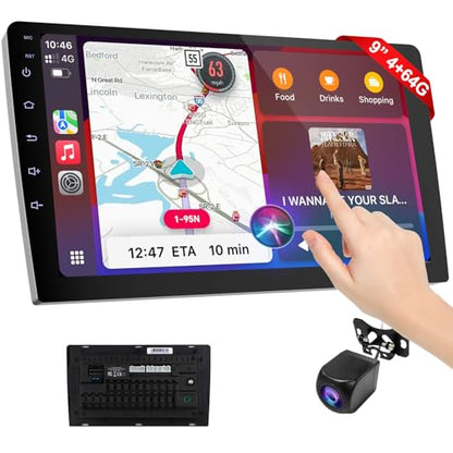 9 Inch Cars Radio with Apple Carplay and Android Auto