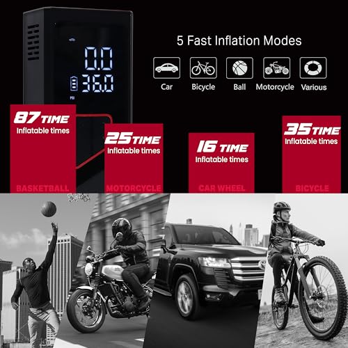 Tire inflator Portable Air Compressor