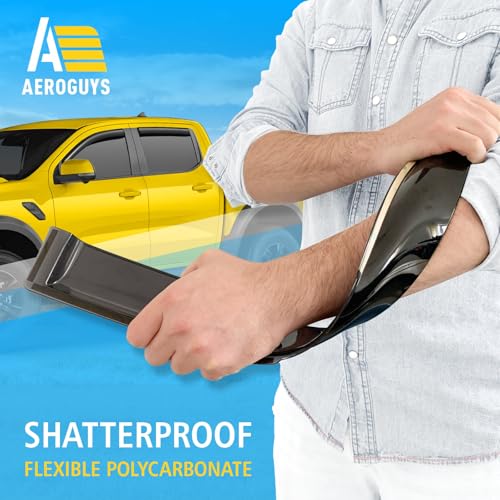 Extra Durable Window Deflectors in (4 Count)