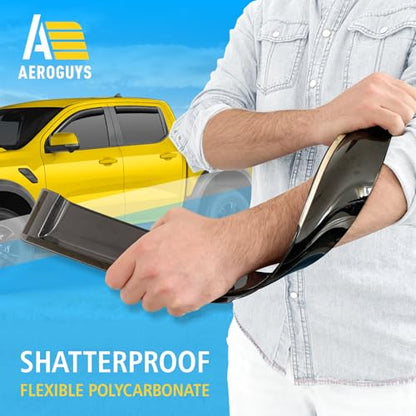 Extra Durable Window Deflectors in (4 Count)