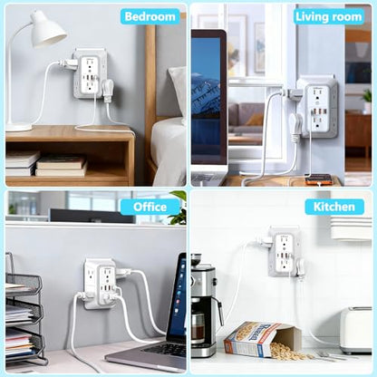 Multi Plug Outlet Surge Protector