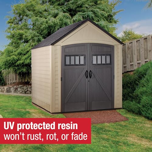 Resin Outdoor Storage Shed with Floor