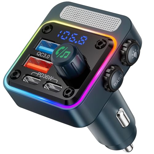 54W Bluetooth 5.3 Car Adapter
