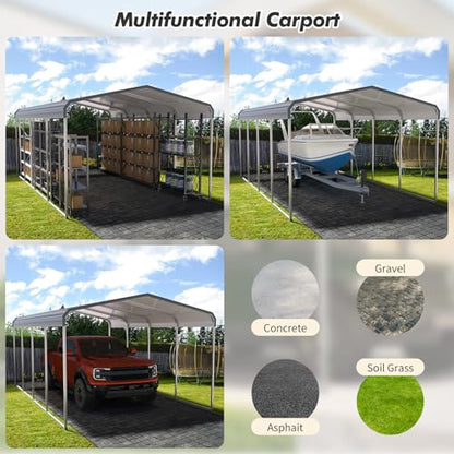 12x20 Metal Carport